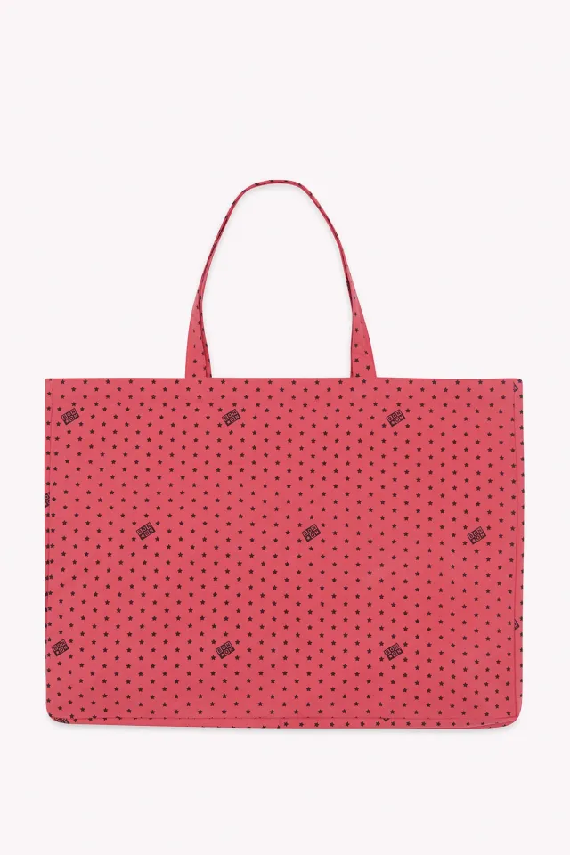 Bonton Jo shopper rosa bomuld