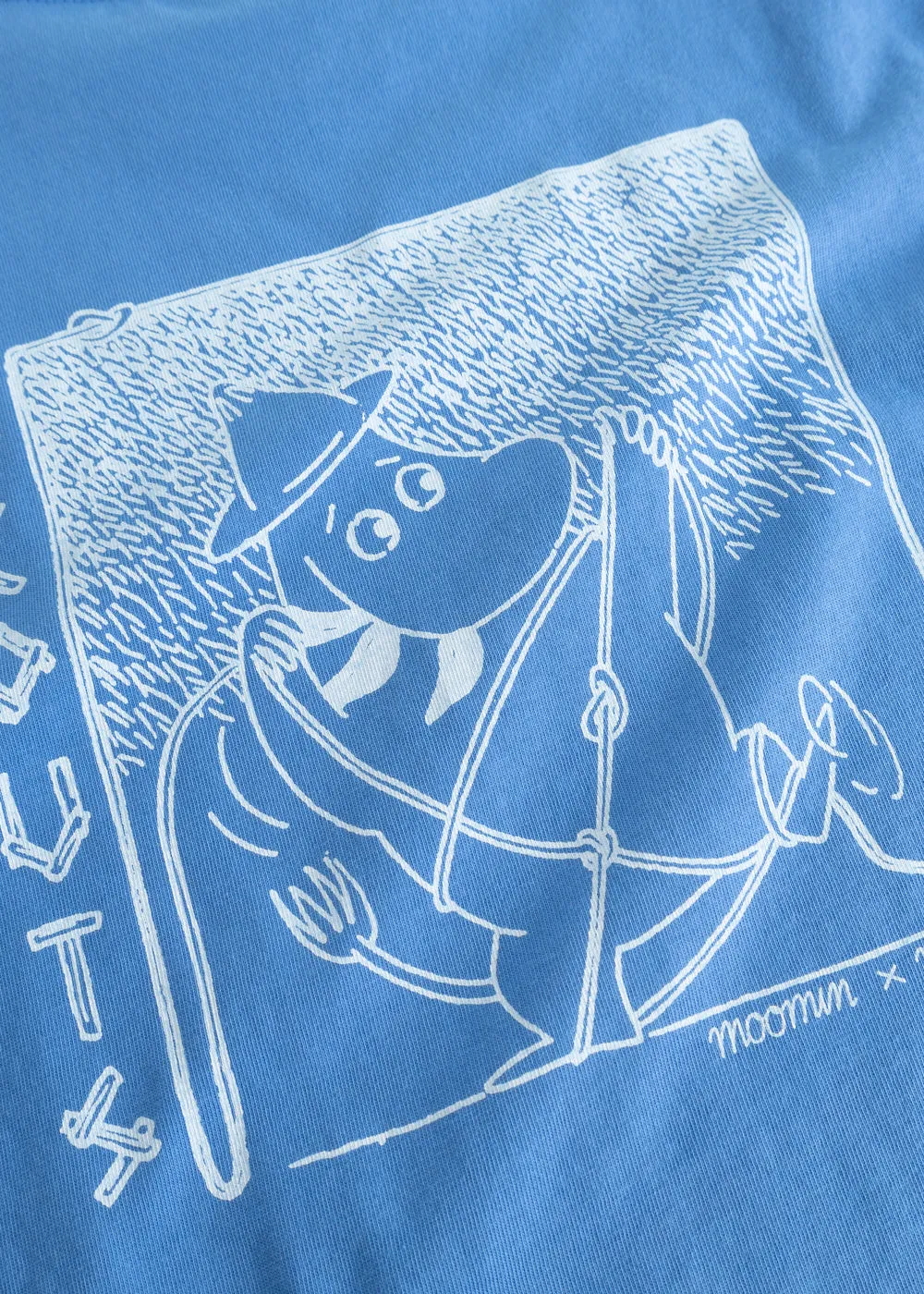 MarMar Tad LS W bluse Moomin Scout bomuld