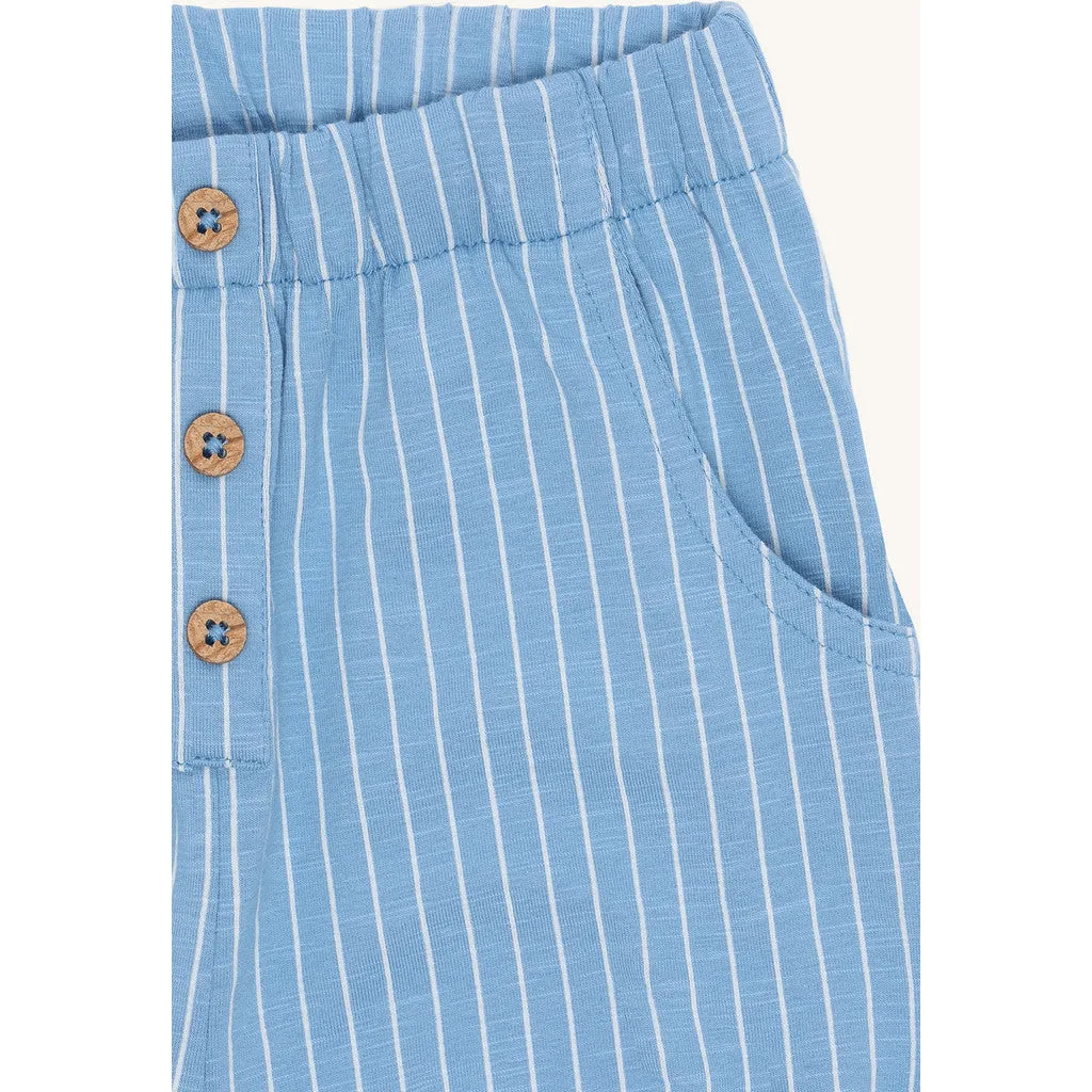 Hust & Claire HCHalvor Striped shorts glacier stribet