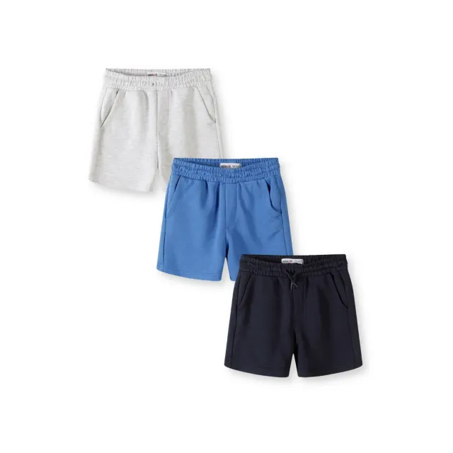 Minoti 44772 shorts blå 3-pak jersey