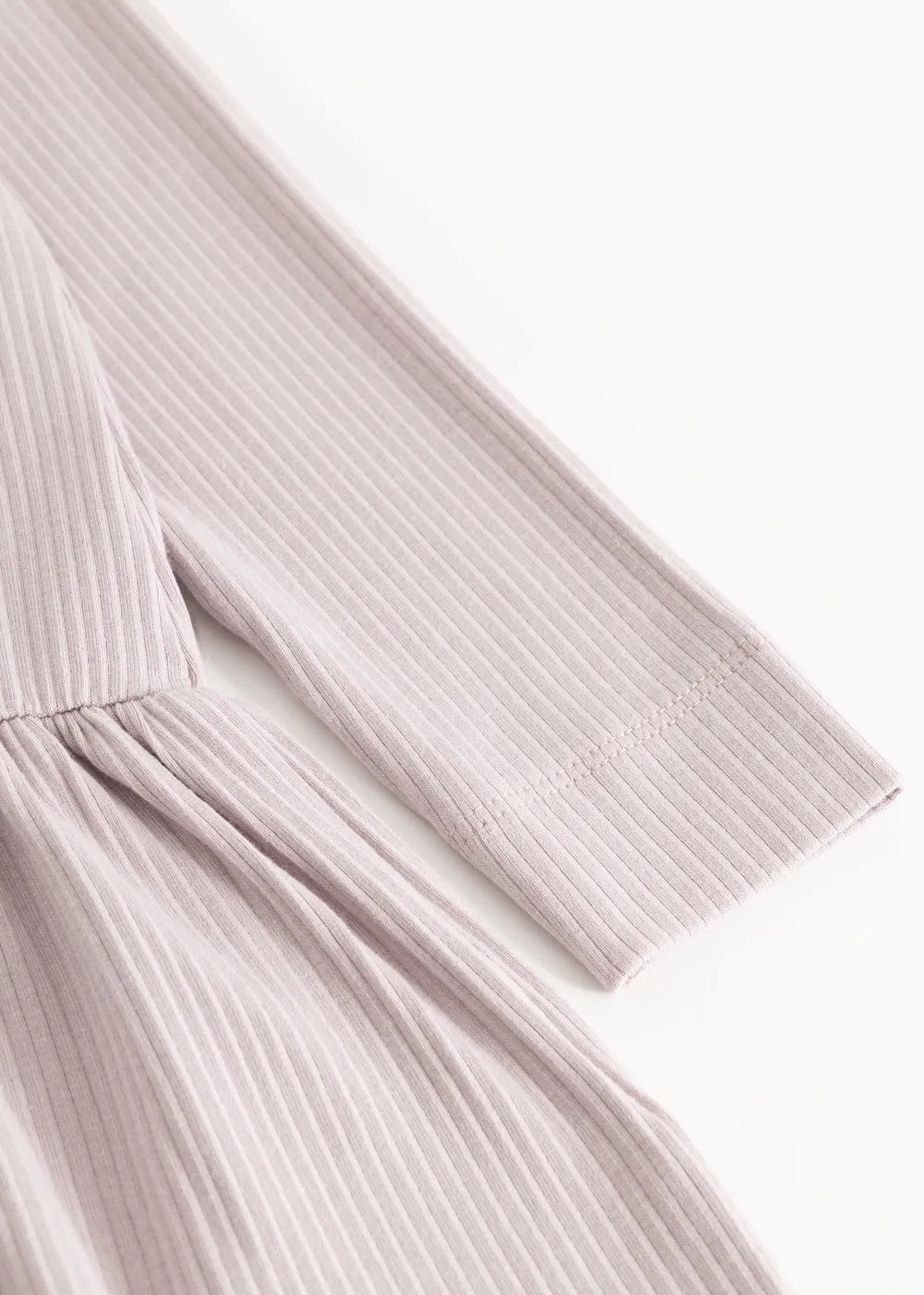 MarMar Dress Diro kjole Cloud Gray rib modal