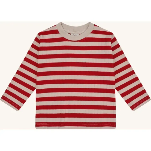 Hust & Claire Anton bluse Warm Red økologisk