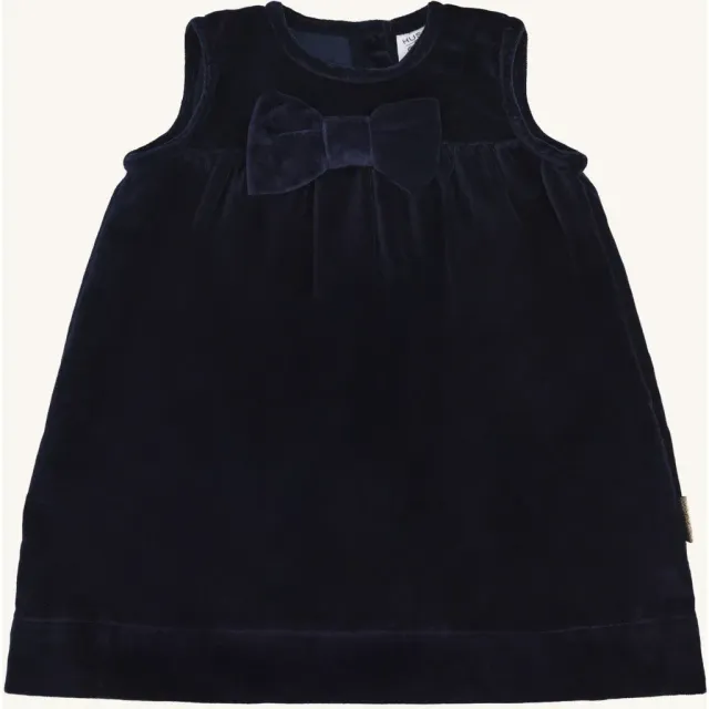 Hust & Claire HCKatinka Molskin kjole More Navy bomuld