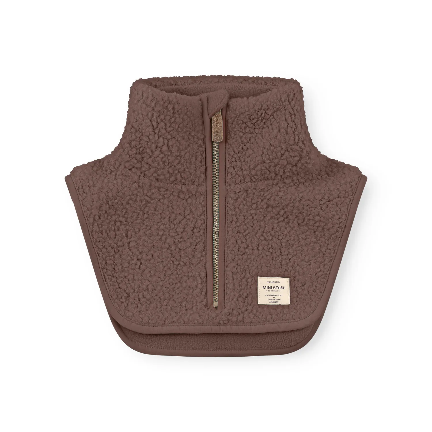MINI A TURE MATAKTON halsedisse Otter brown teddyfleece
