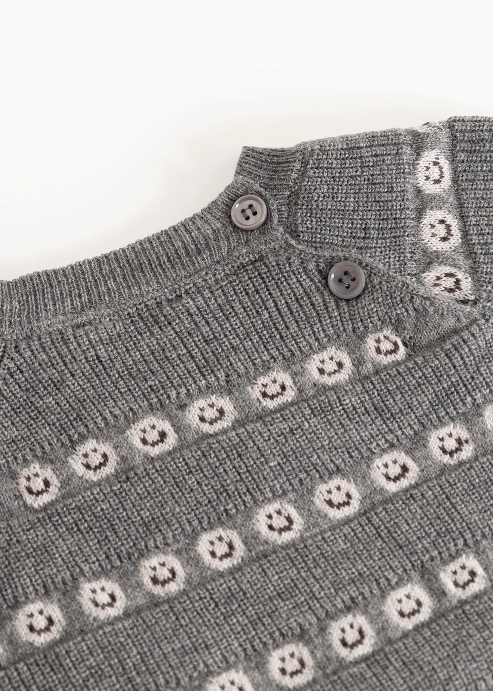 MarMar Torin B strikbluse Creamy Smiles smiley