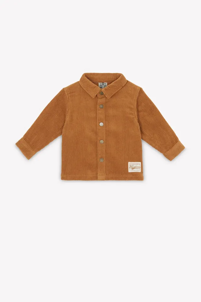 Bonton New Barn Marseille fløjlsskjorte til baby