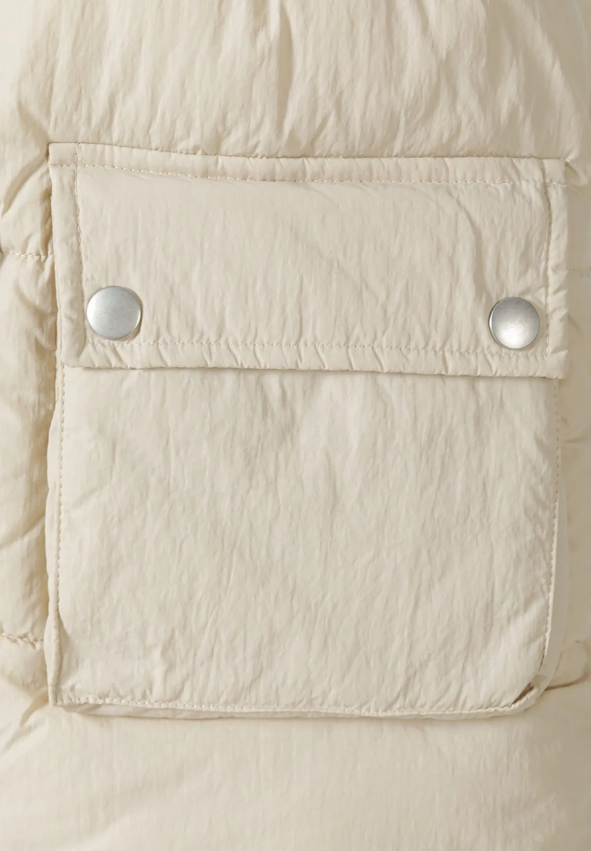 Minoti 41189 vest creme piger quiltet