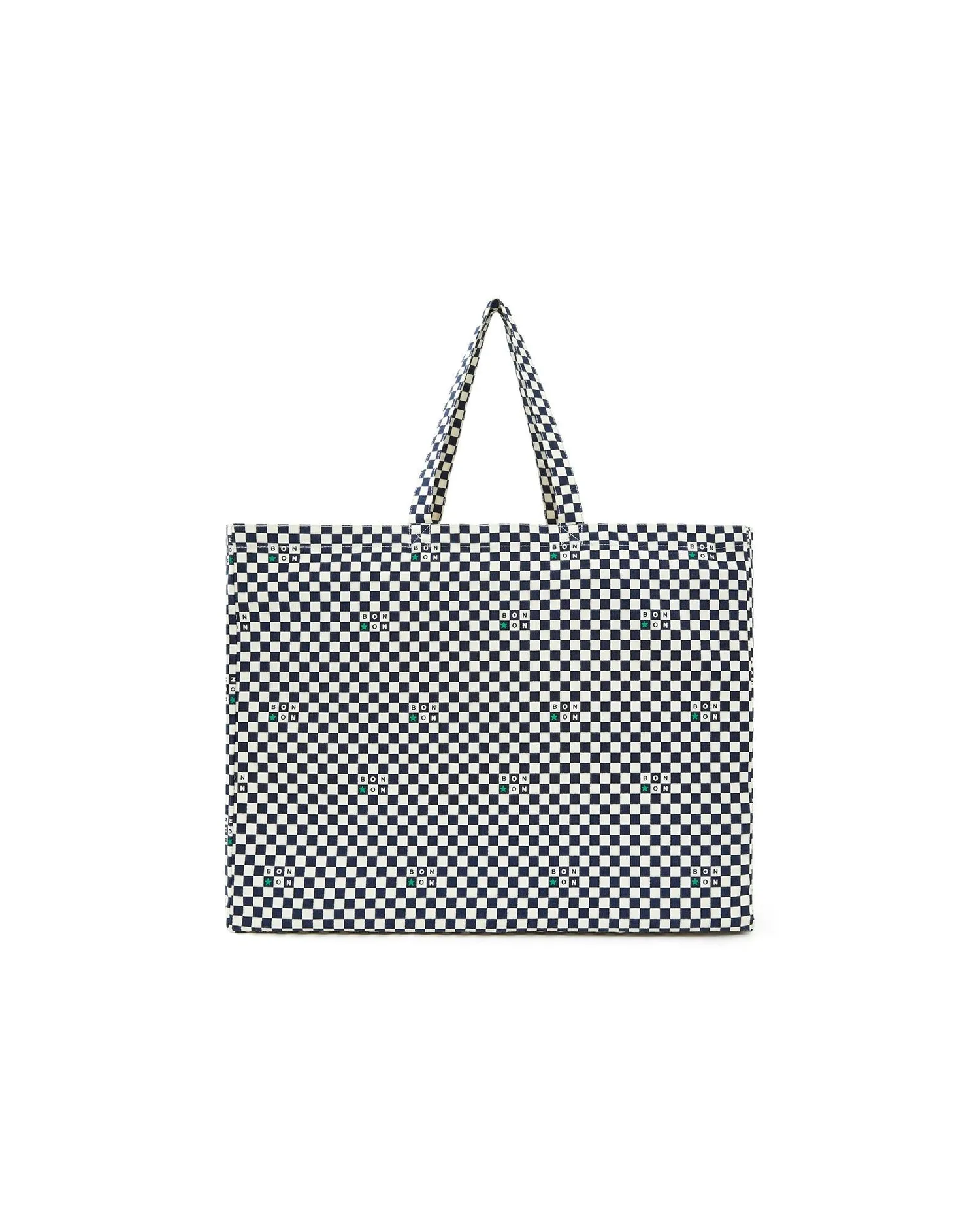 Bonton Jo shopper blå damier TU