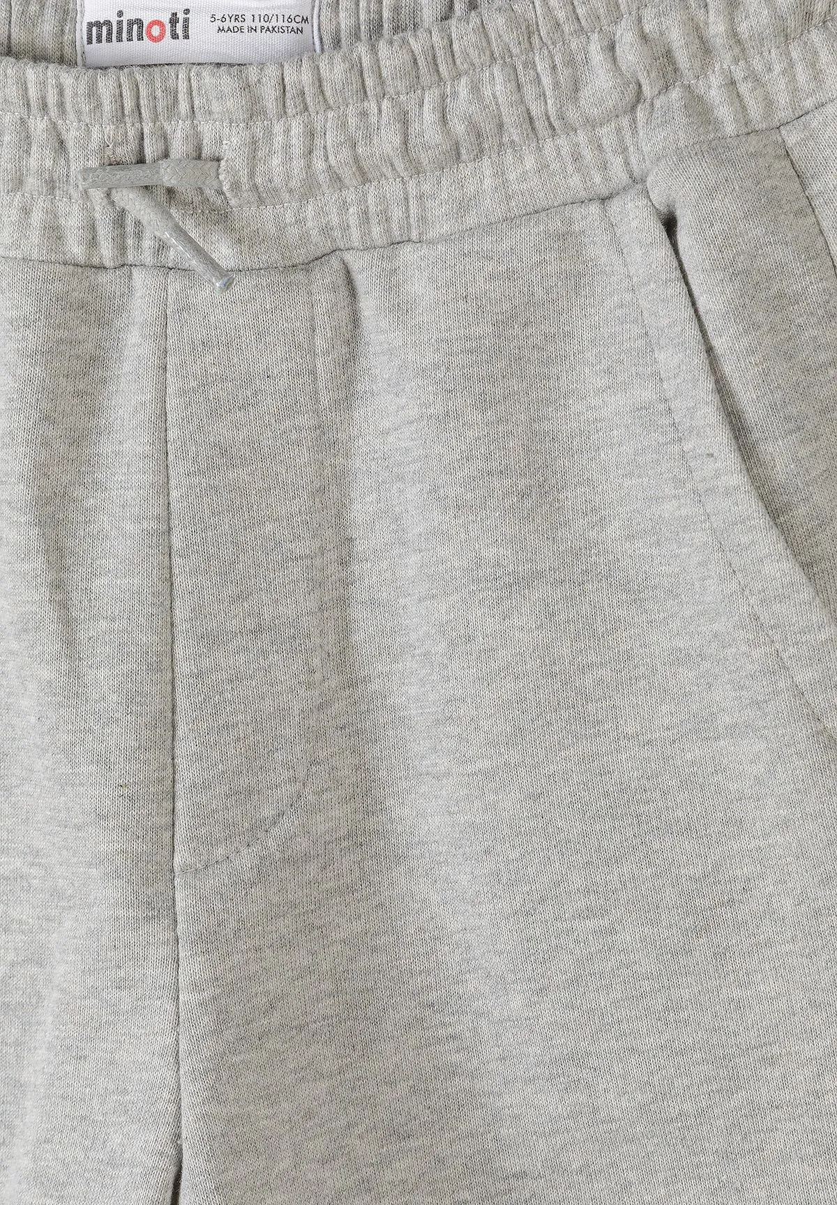 Minoti 44772 shorts til drenge 3-pak grå strik