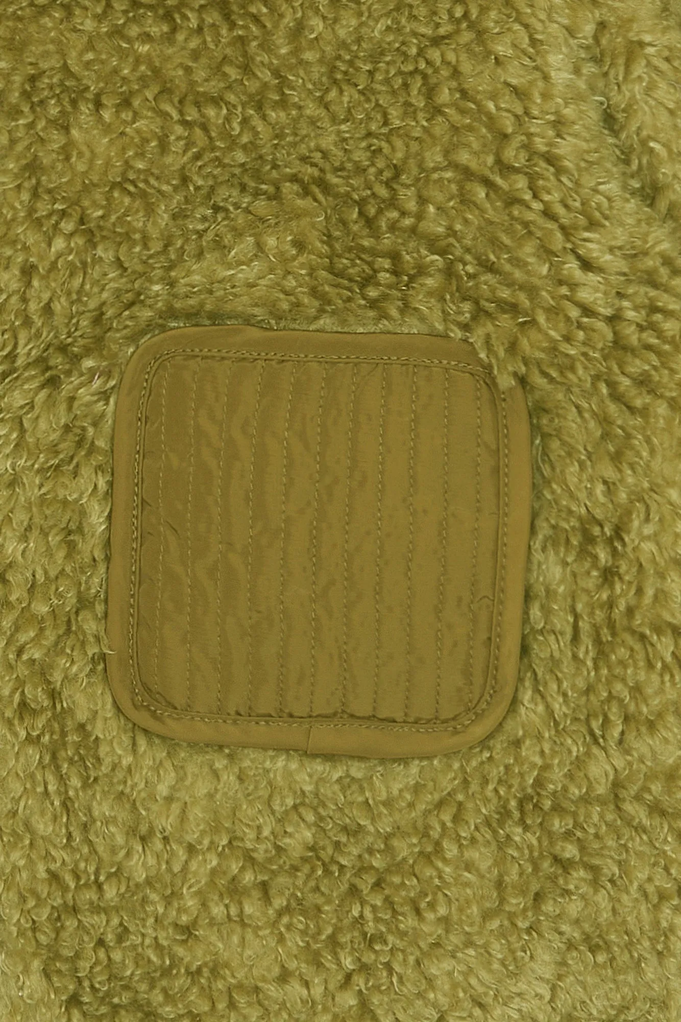Bonton Molly Sherpa Vert Tige jakke grøn teddy 2-14år