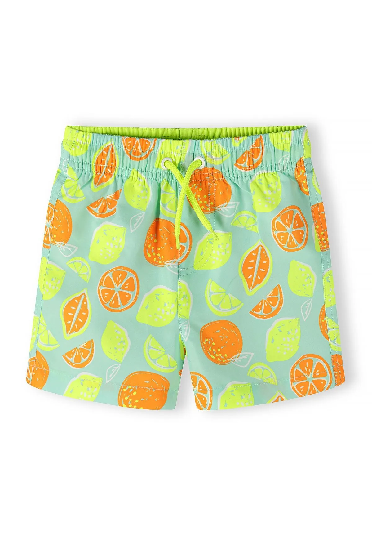 Minoti 44506 badeshorts til drenge mint 2-pak