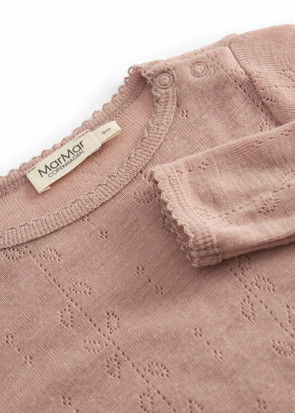MarMar Jeans Benedikte bodystocking Burnt Rose uld