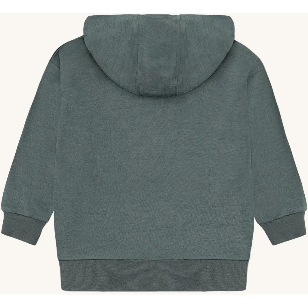 Hust & Claire HCSanu Hoodie balsam green uld-bambus