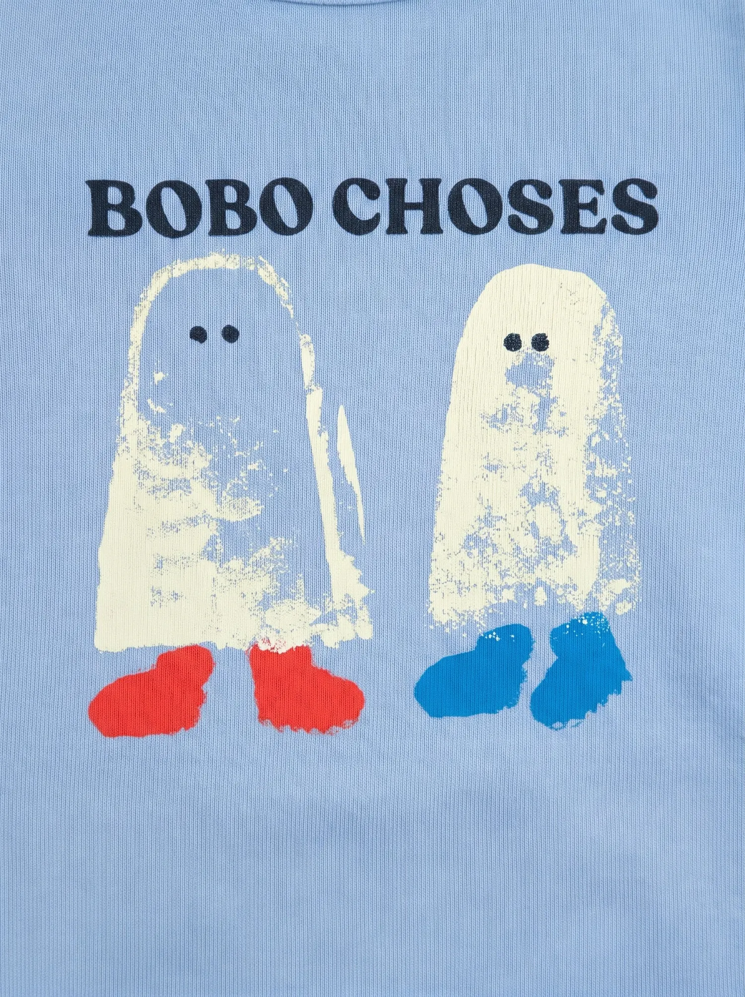 Bobo Choses Booty Ghosts body lyseblå 3M økologisk