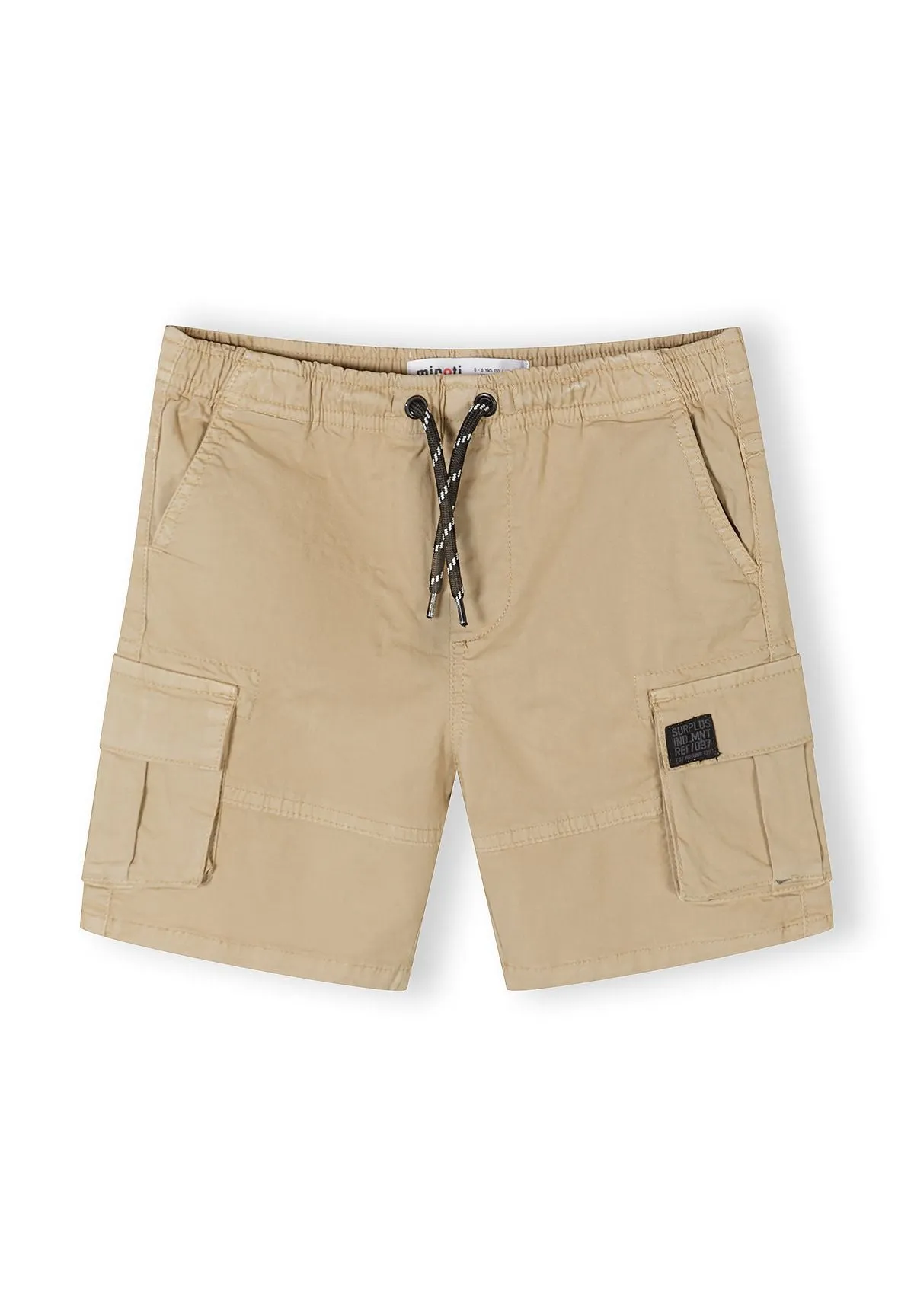 Minoti 44933 cargoshorts 2-pak marine beige