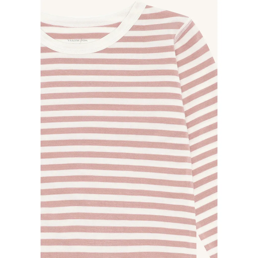 Hust & Claire Austin bluse Dusty Rose bambus