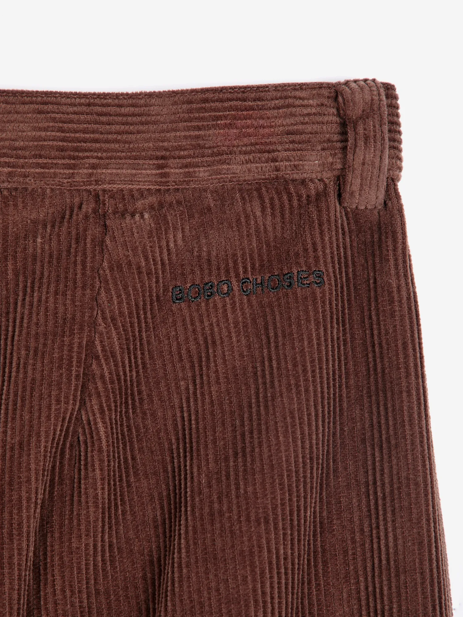Bobo Choses BC Garden Mid-Waist bukser mørkebrun