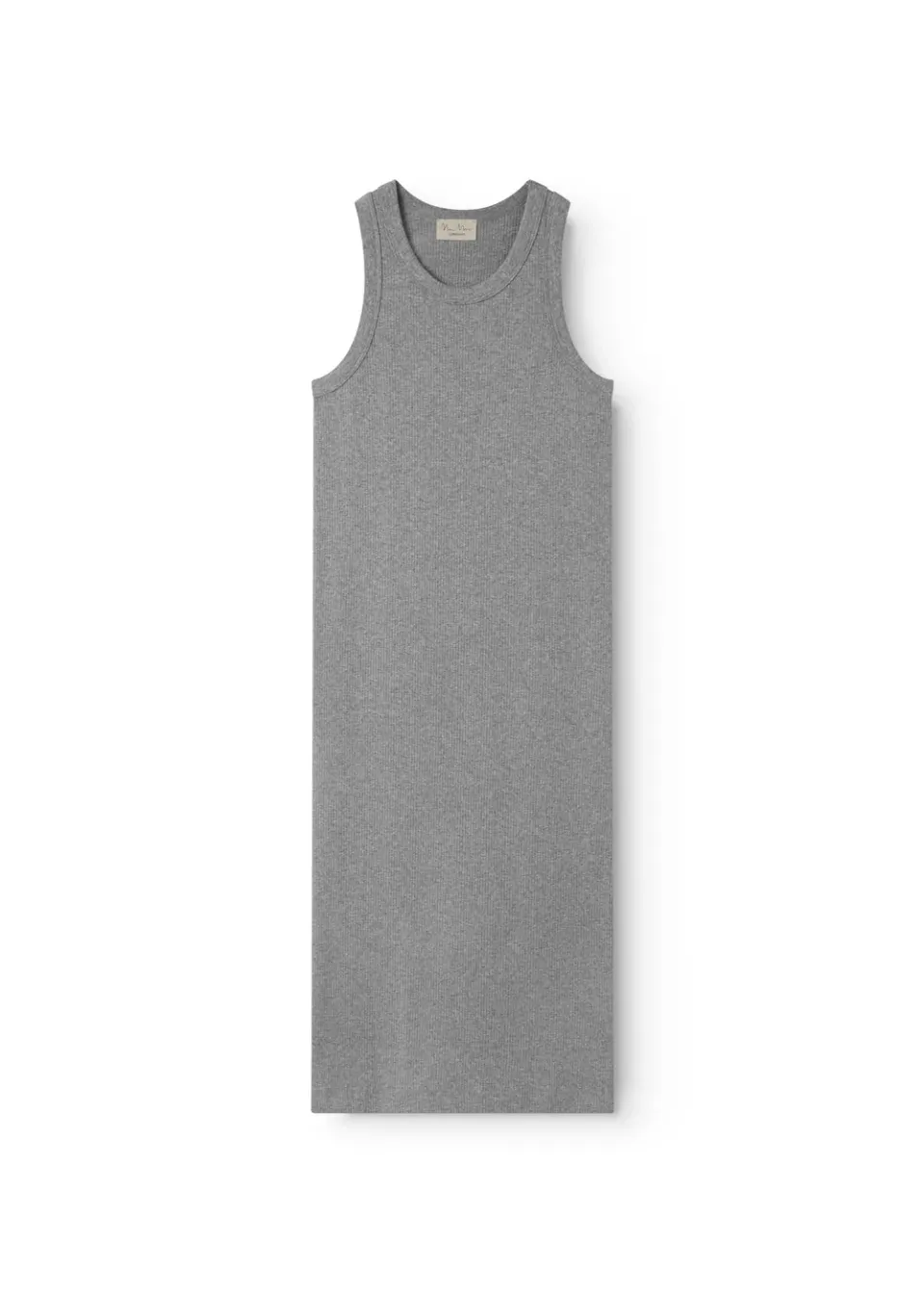MarMar Dress W kjole Light Grey Melange rib
