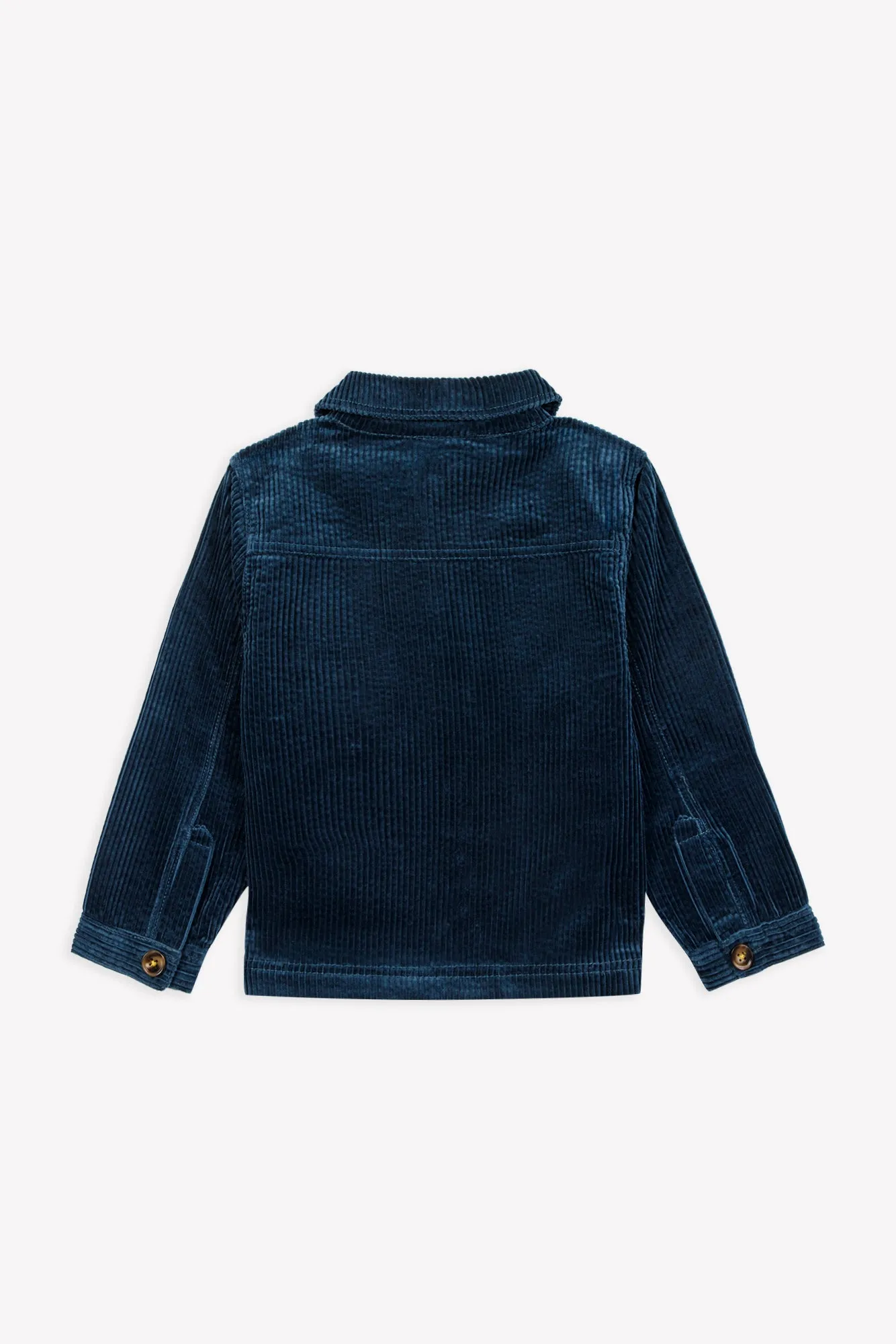 Bonton Pastore skjortejakke king blue velour