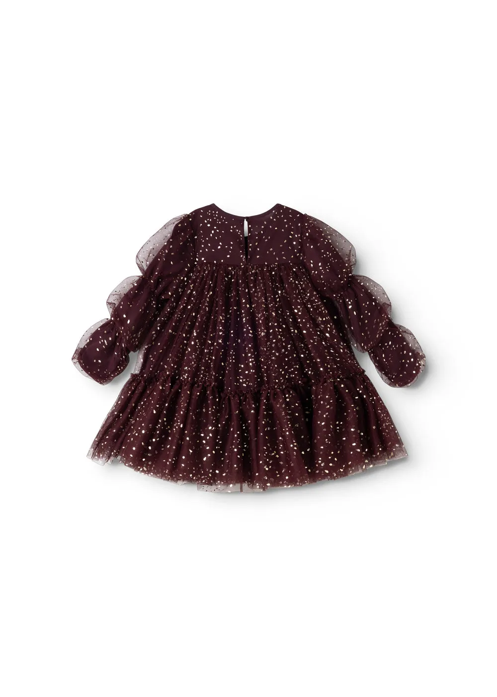 MarMar Dionne kjole Deep Mulberry tyl