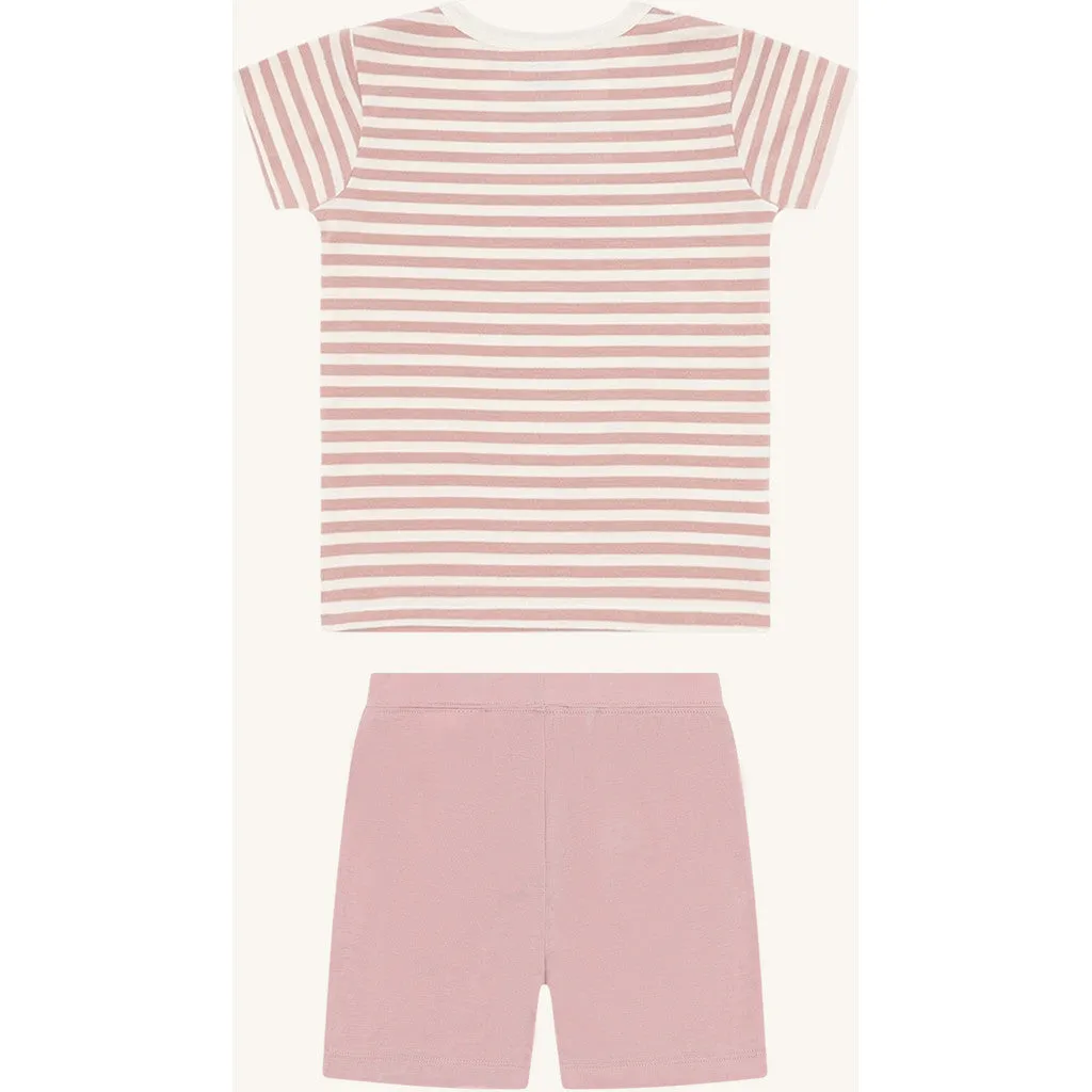Hust & Claire Fun Sunway nattøj Dusty Rose bambus