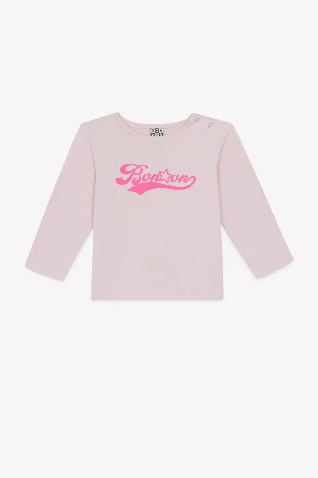 Bonton Taxi t-shirt rosa bomuld