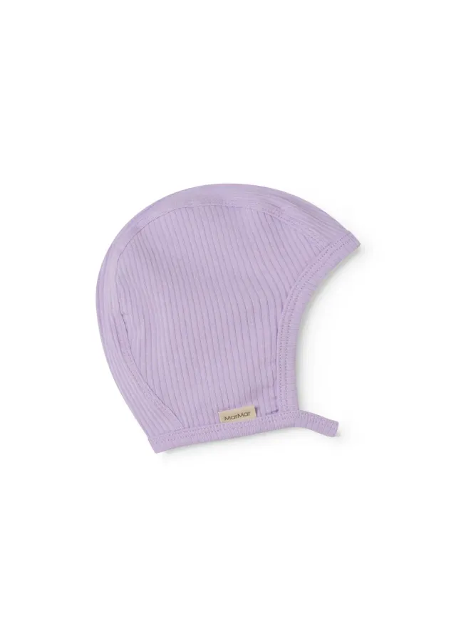 MarMar Hoody hjelm lilacs modal ribstrikket