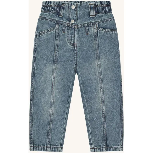Hust & Claire Jamille bukser Blue Denim bomuld