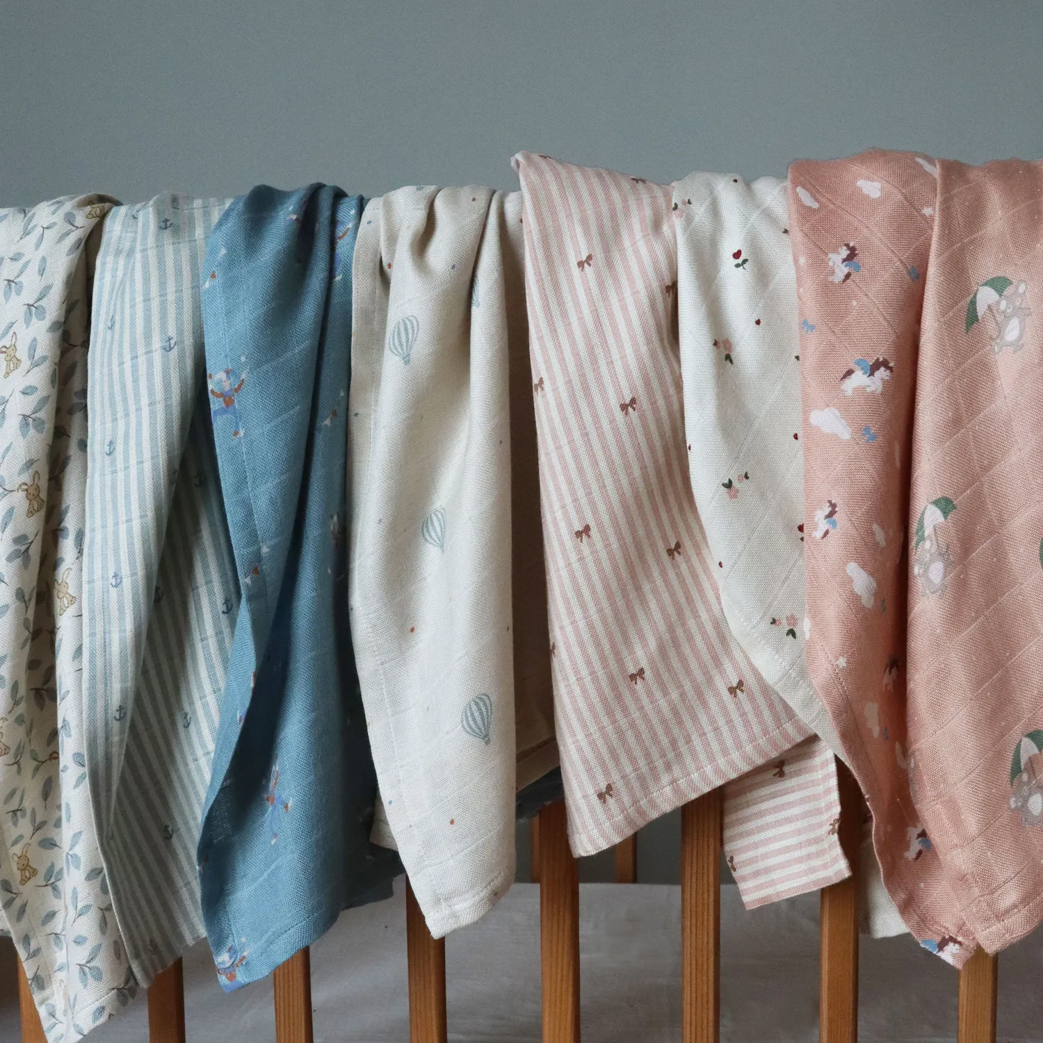nuuroo Josefine stofble Unicorn sky bambus 2 stk