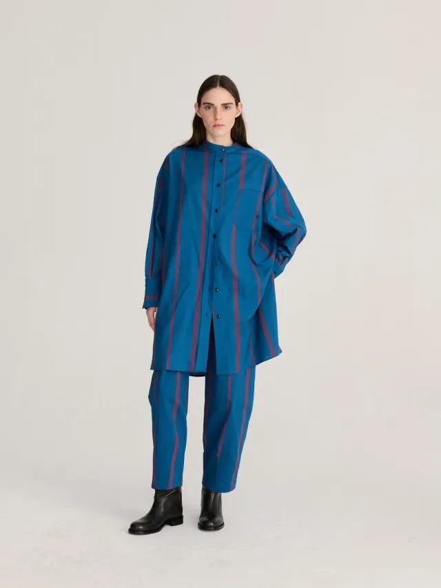 Bobo Choses Triple Stripes skjortekjole blå XS-XL