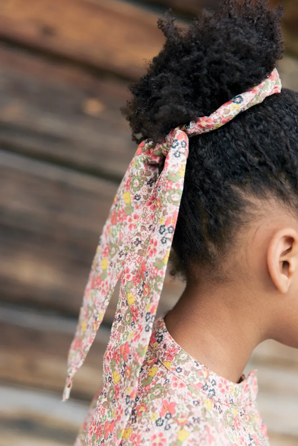 Bonton Chouchou Meadow scrunchie TU blomstret