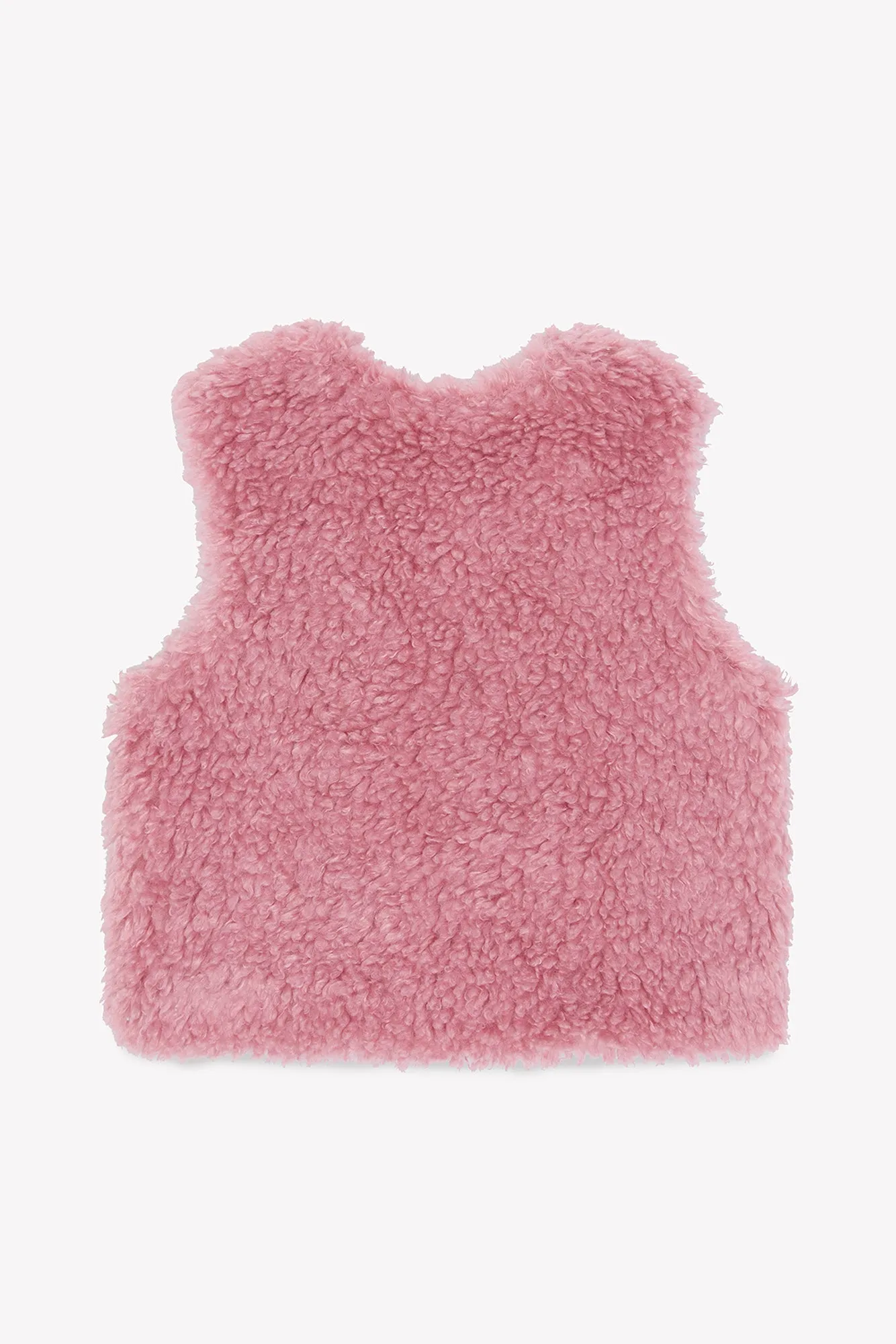 Bonton Beti Sherpa Rose Pinkyee vest teddy