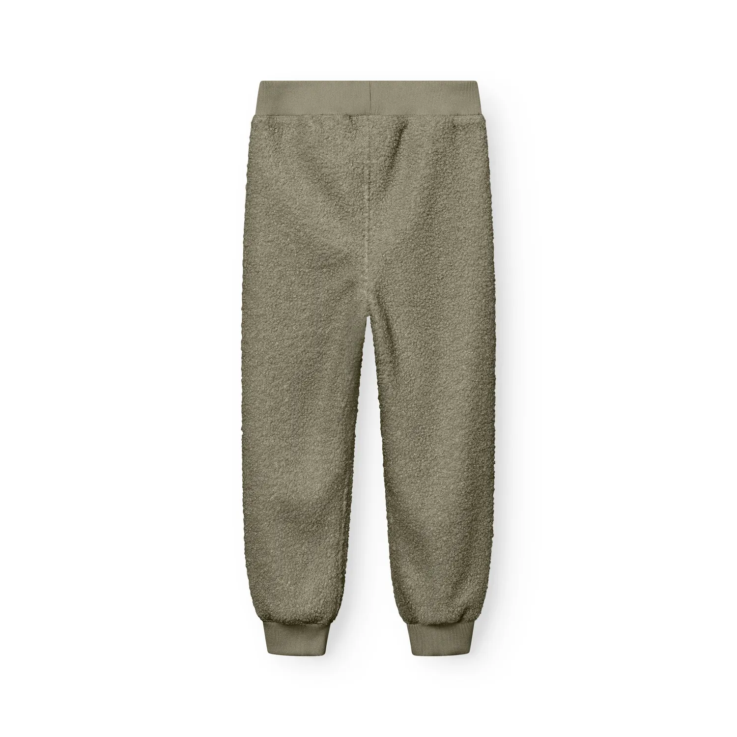 MINI A TURE Matvalur teddyfleece bukser Grey brown genanvendt