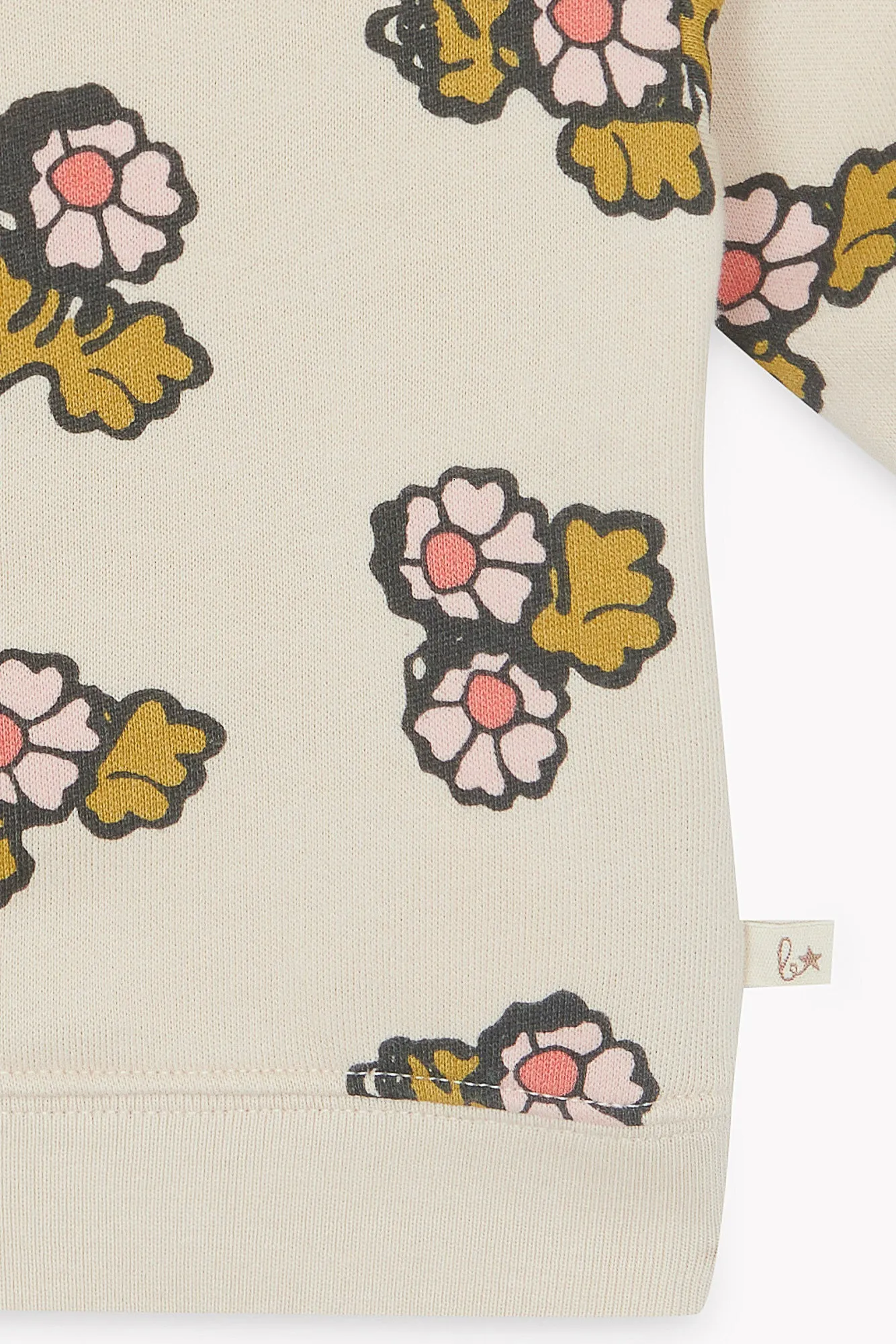 Bonton Lys Faroe Fleur Faroe sweatshirt blomst