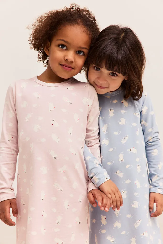 MarMar Night Dress natkjole Blue Moomin