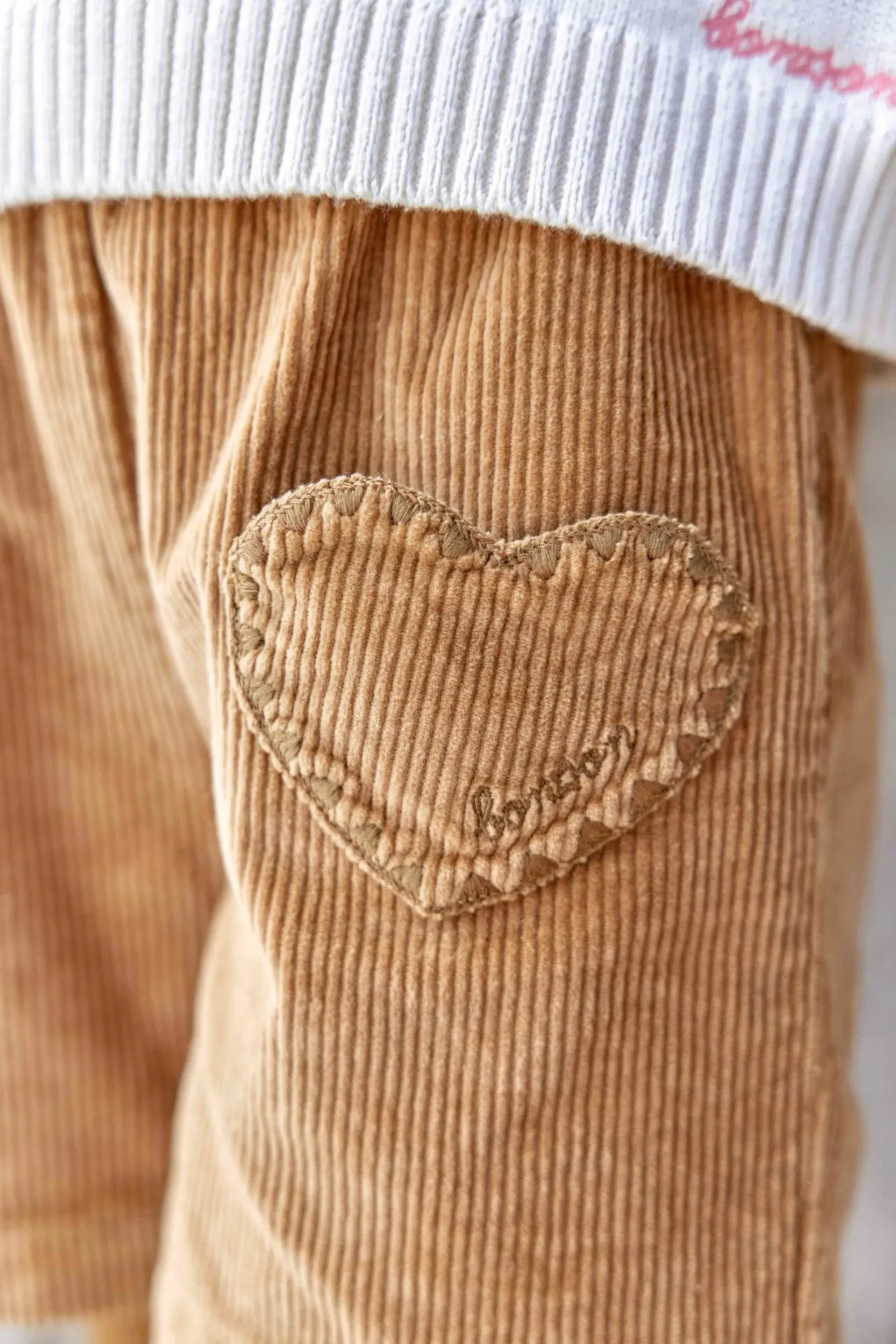 Bonton Melanie shorts 6 år brun fløjl