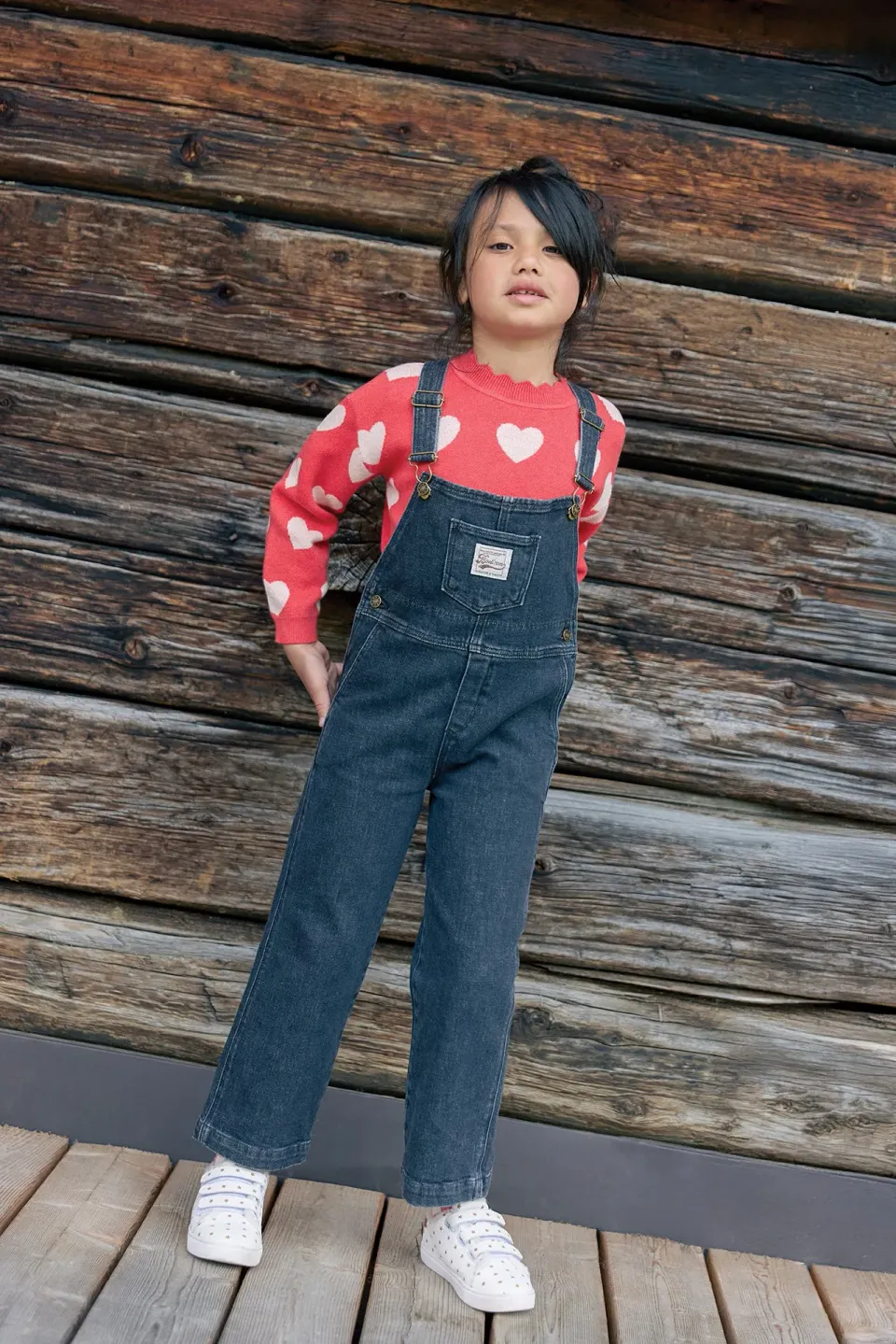 Bonton Moka Denim Gris smækbukser grå