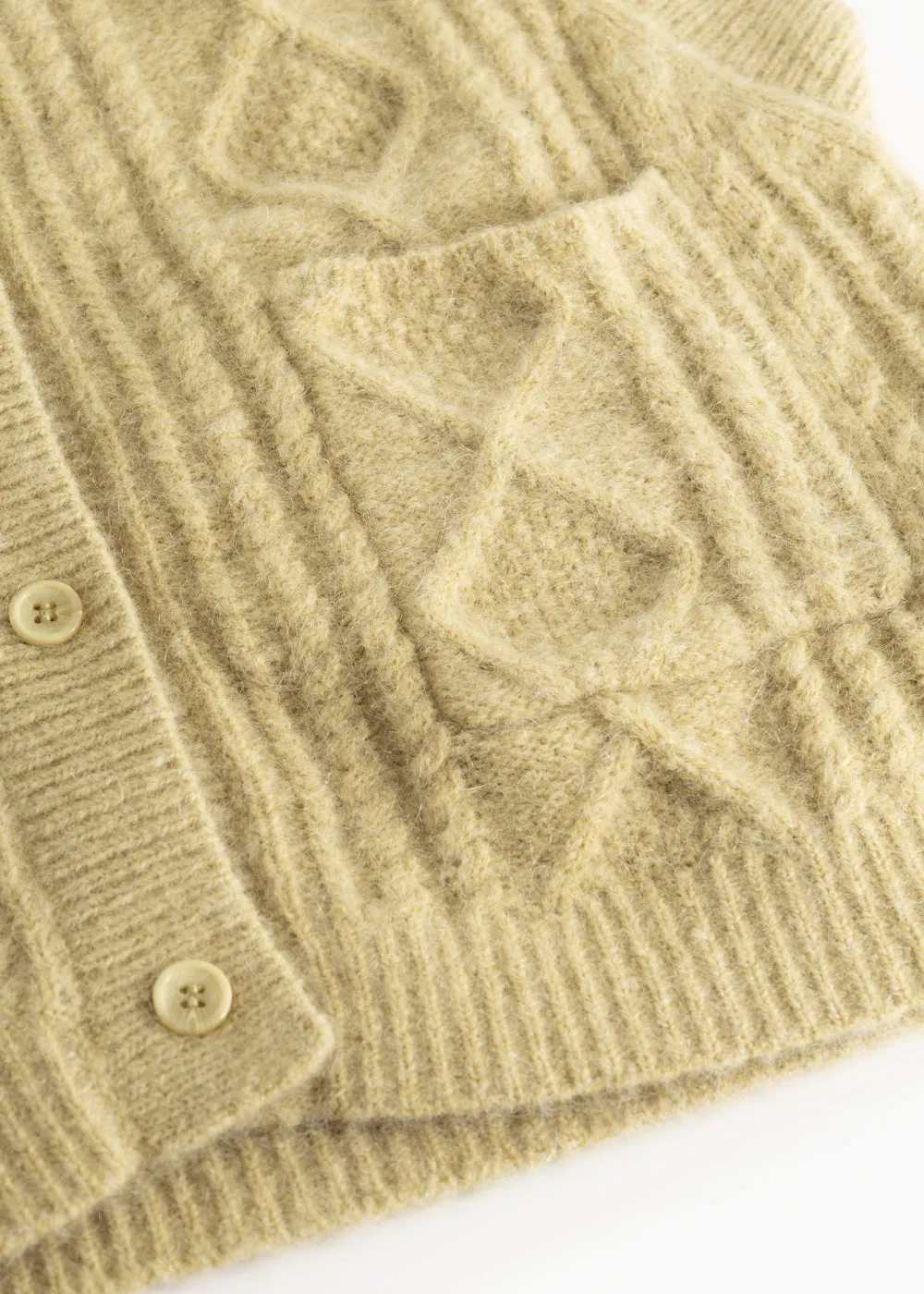 MarMar Taju W strikvest Harvest Melange mohair