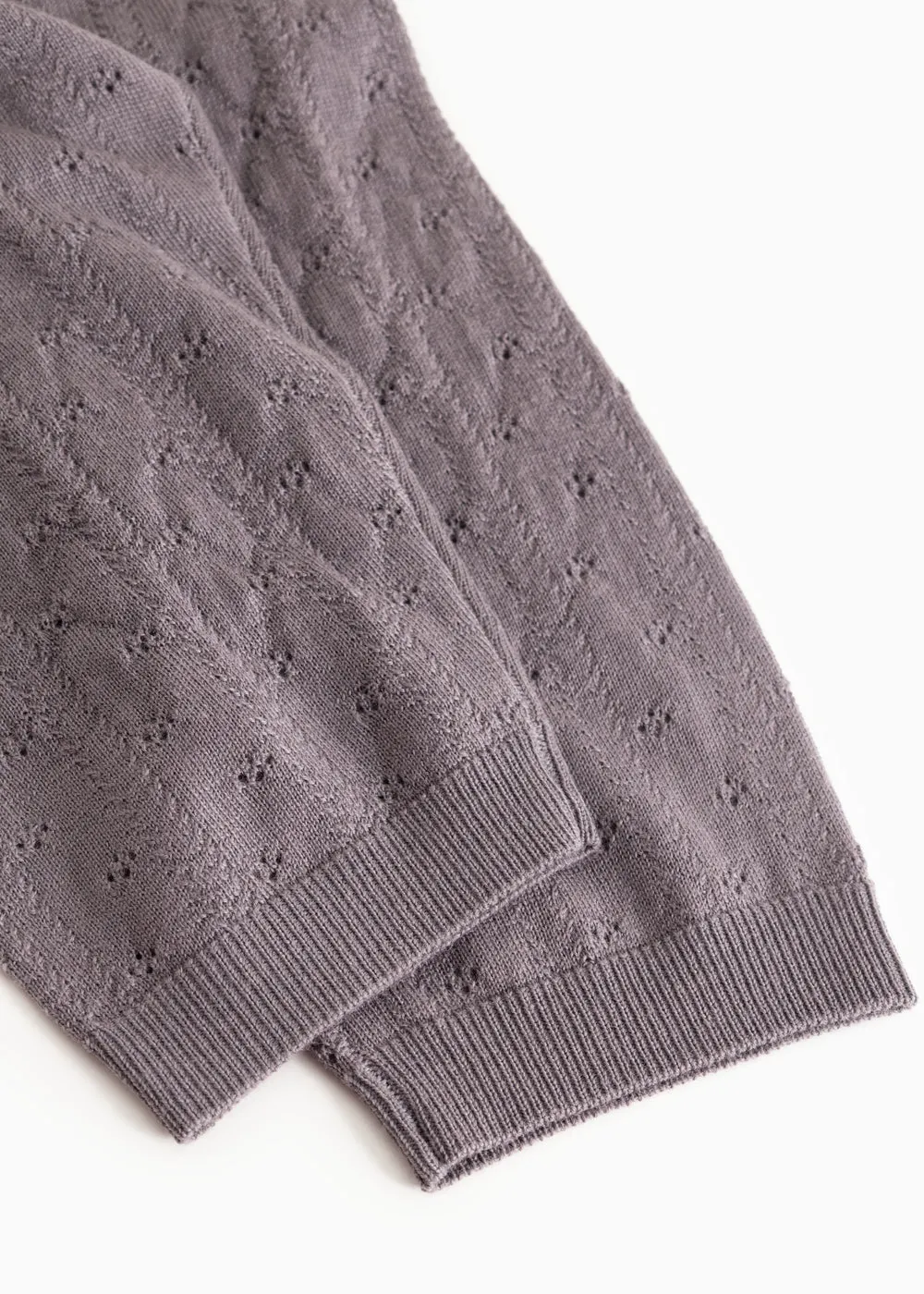 MarMar Jeans Pow strikbukser Plum Stem merino