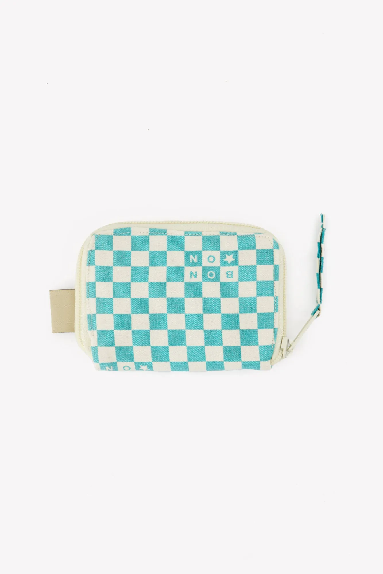 Bonton Damier pung bleu vintage ternet 9 cm