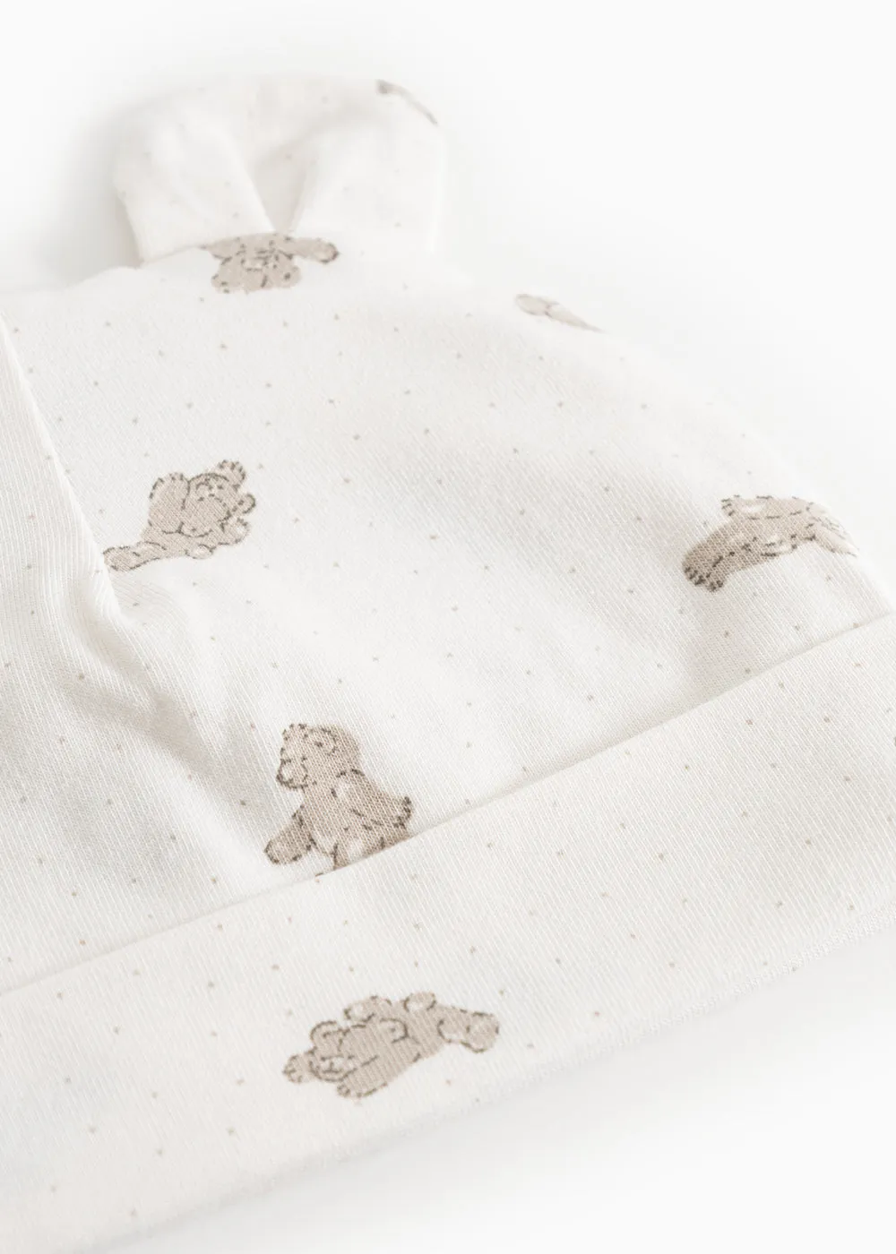 MarMar Aiko Ear hue teddybears print bomuld-modal