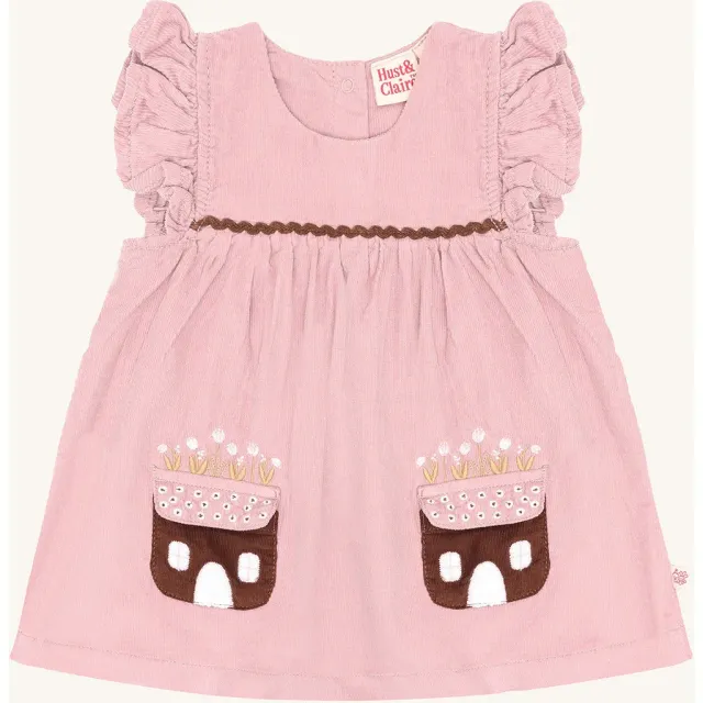 Hust & Claire Kis Corduroy kjole Heather cupcake