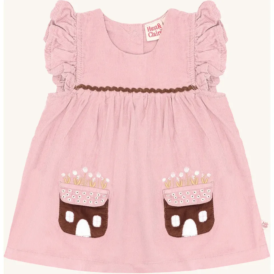 Hust & Claire Kis Corduroy kjole Heather cupcake