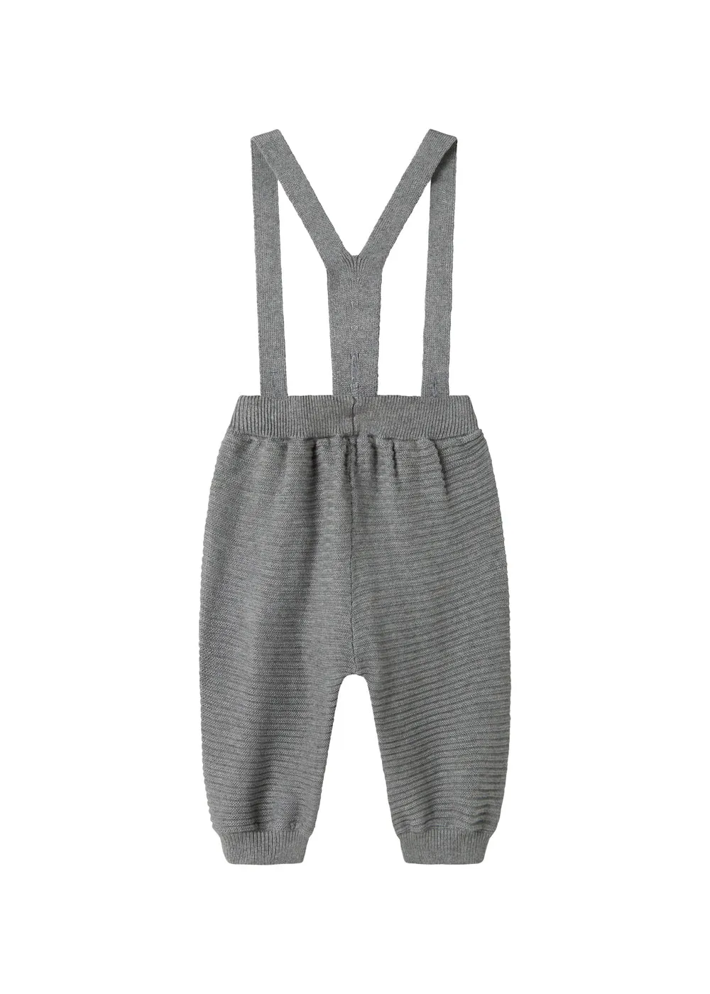 MarMar Perrin strikbukser Grey Melange med seler