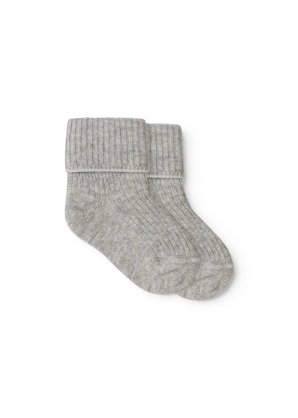 MarMar Newborn Socks 2-pak strømper grå rib