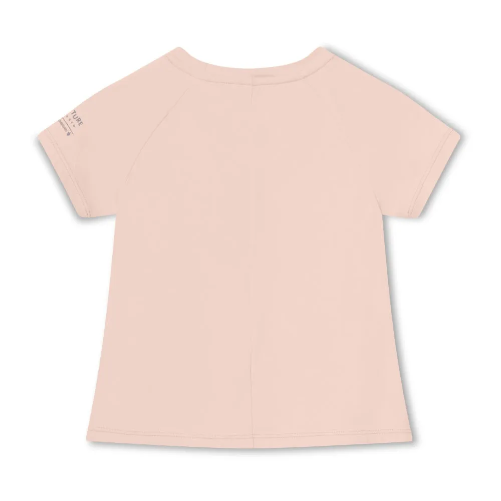 MINI A TURE Matlois t-shirt Papyrus white 2y/92cm kølende