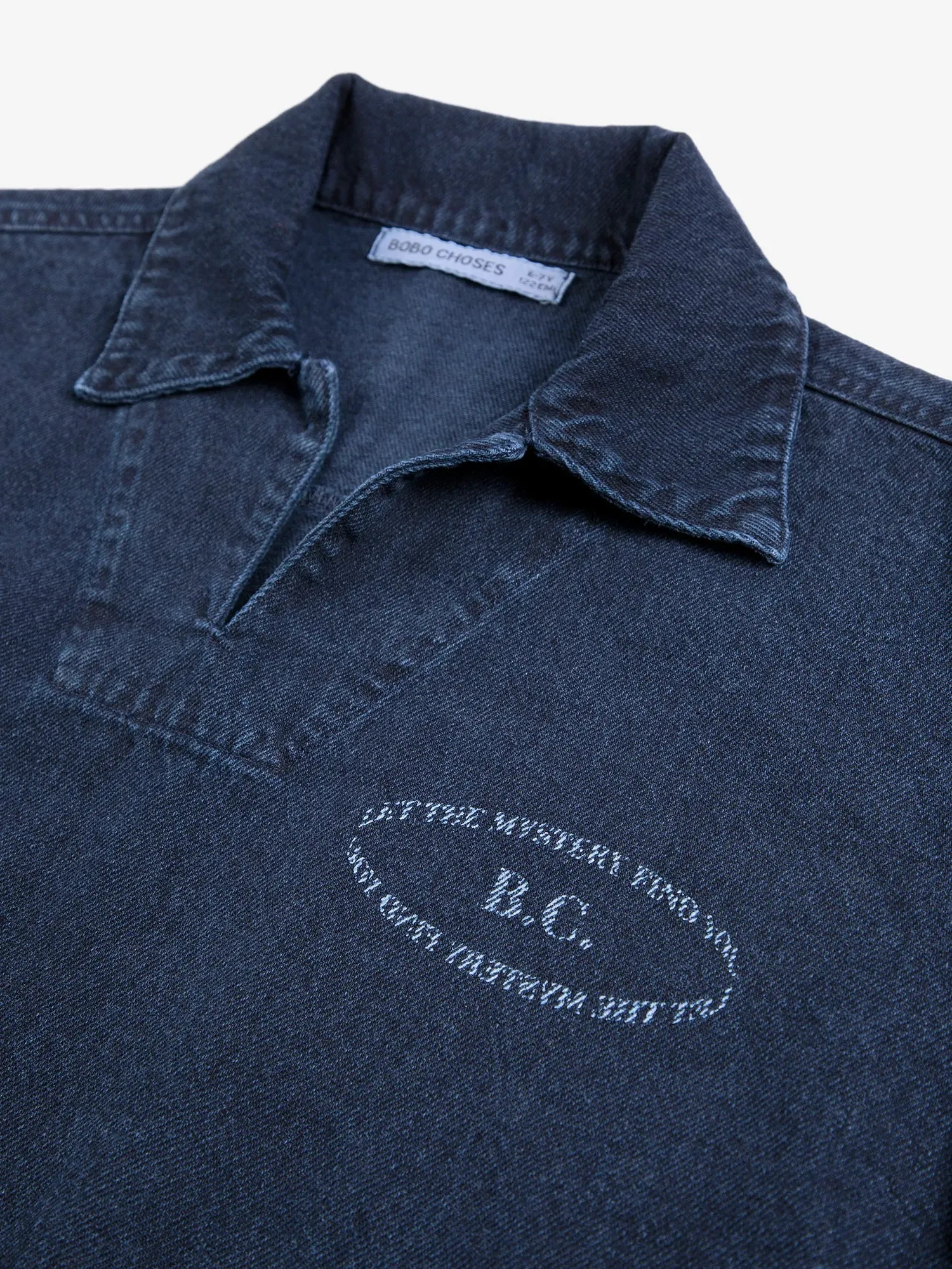 Bobo Choses Mystery BC denim kjole midnatsblå bomuld