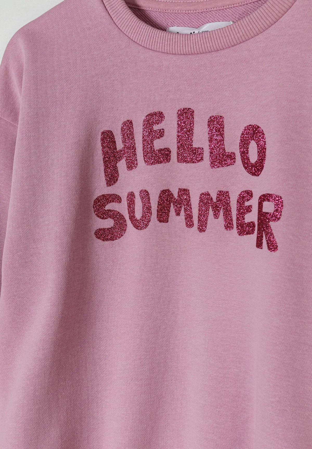 Minoti 42882 sweatshirt lilla glimmer piger