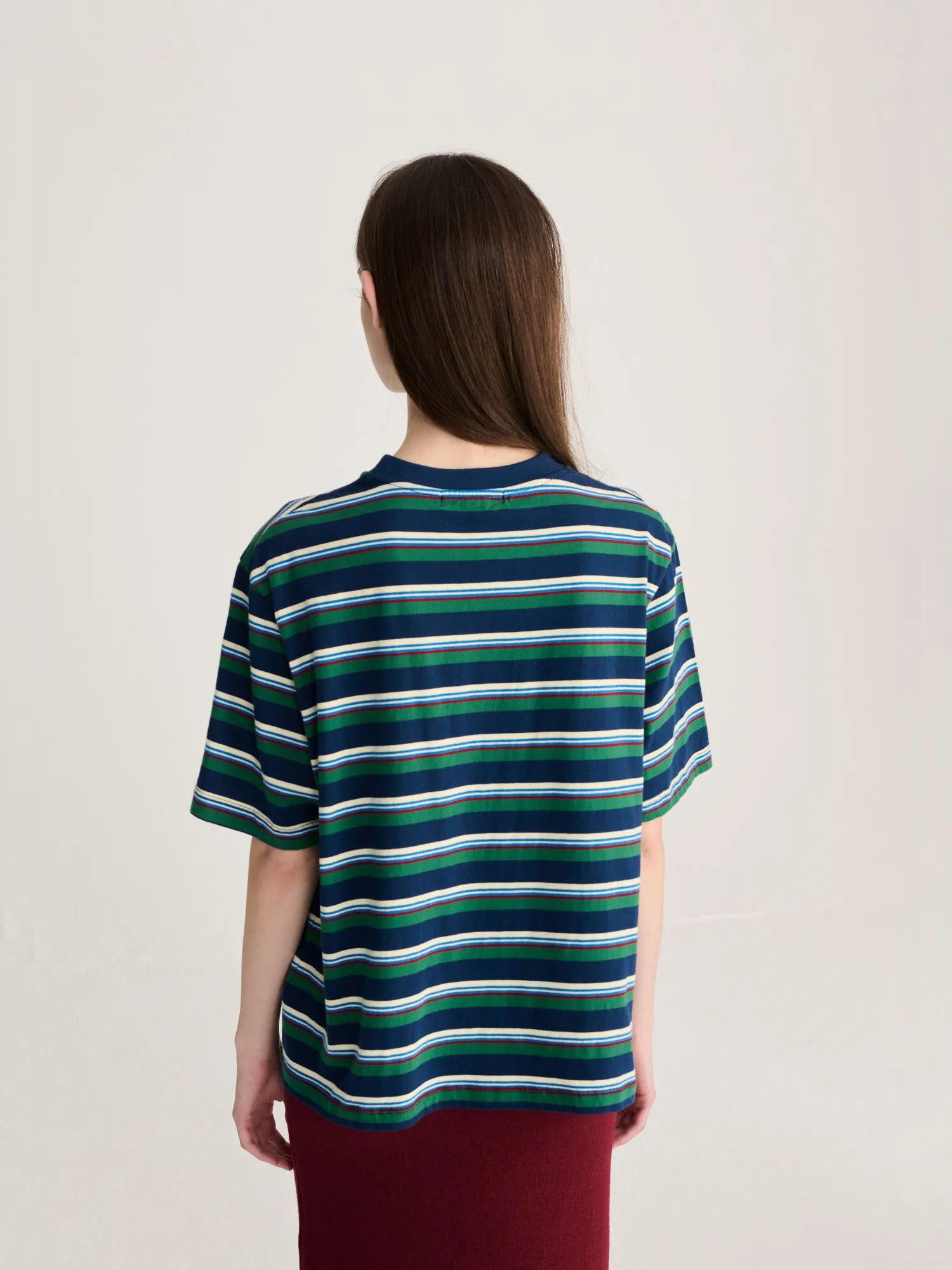 Bobo Choses All About Monsters Striped Relaxed T-shirt M