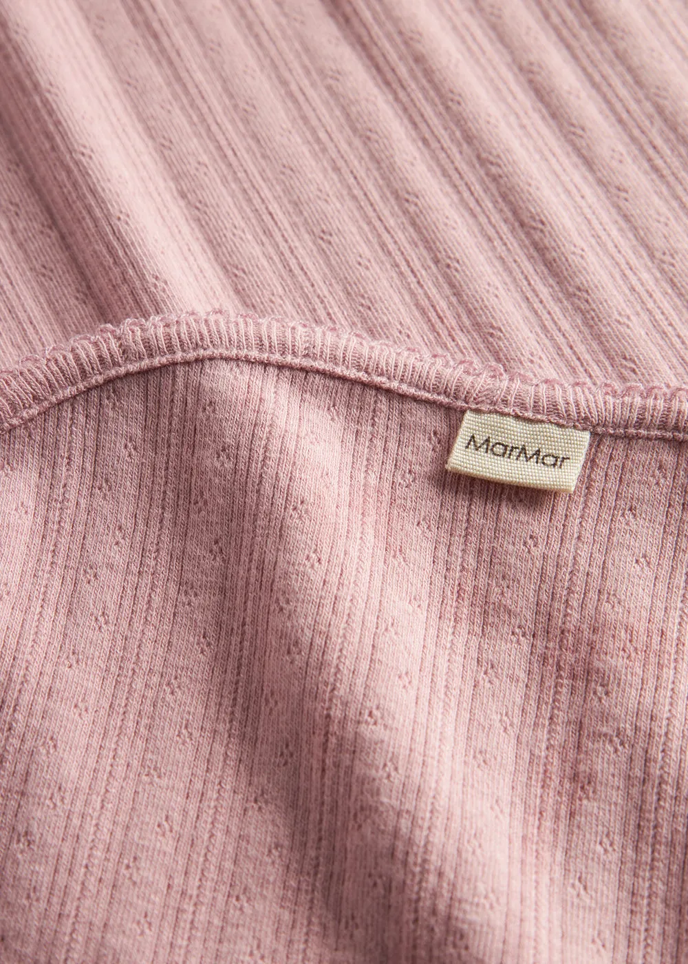 MarMar Copenhagen Alida tæppe Soft Berry pointelle